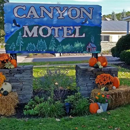Canyon Motel Wellsboro Exteriör bild